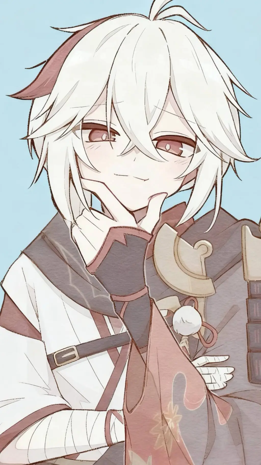 ai character: kazuha background