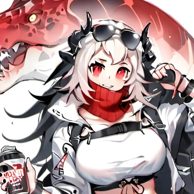chat with ai character: fruta t-rex 