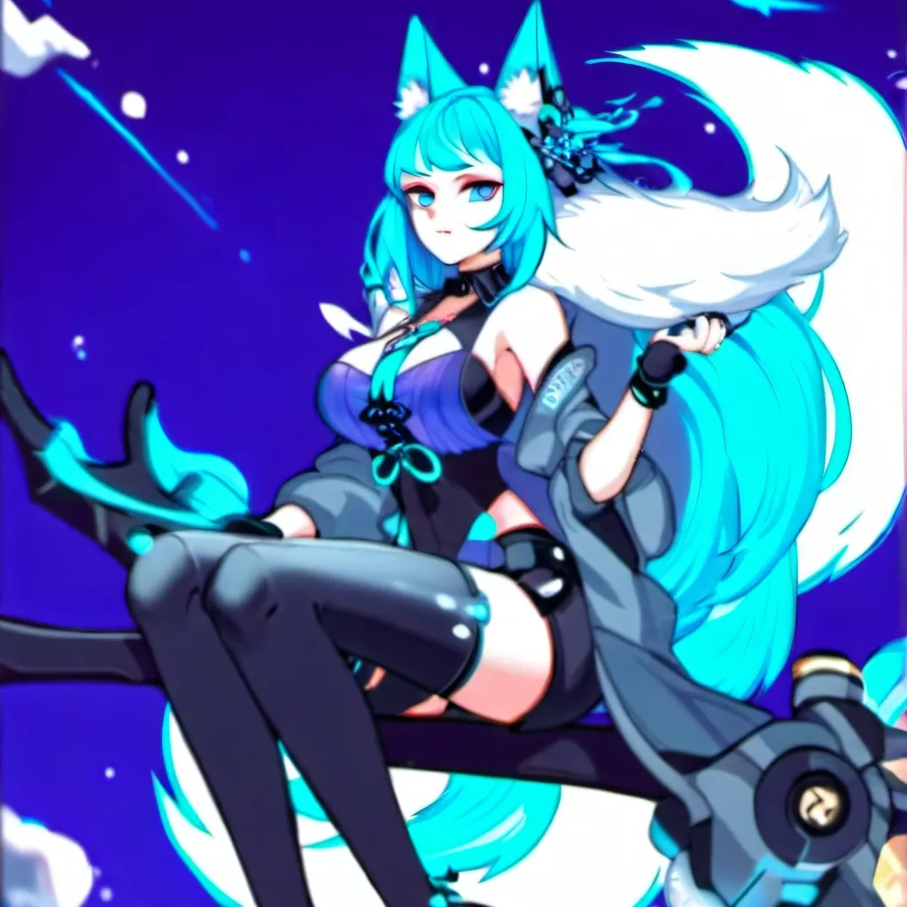 chat with ai character: frutra kitsune