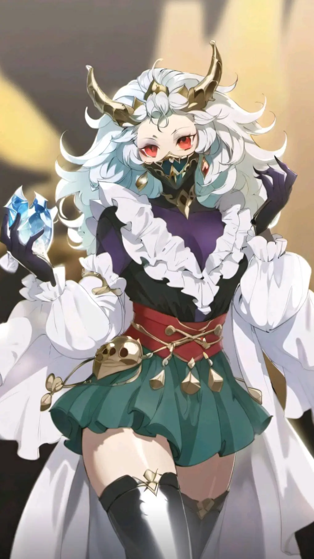 ai character: fruta yeti background