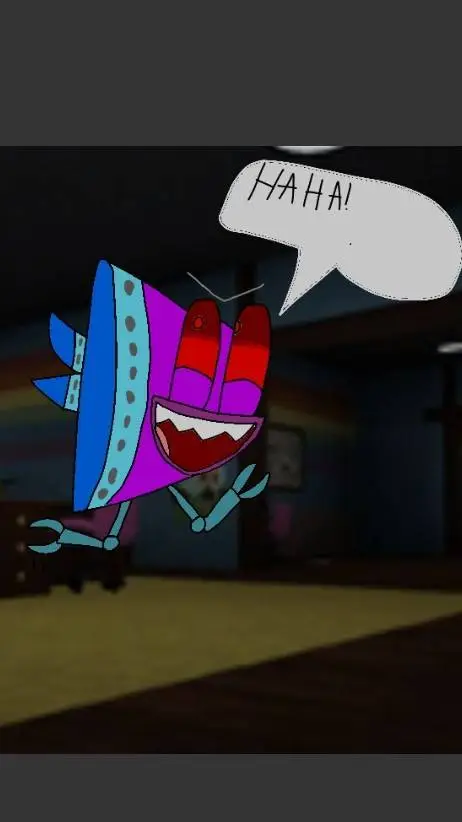 ai character: flippy (twisted)  background