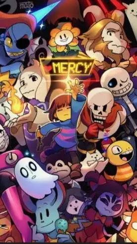 ai character: undertale background