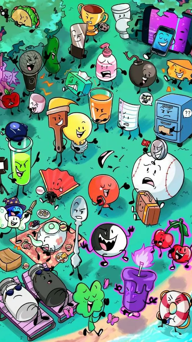 ai character: Inanimate Insanity background
