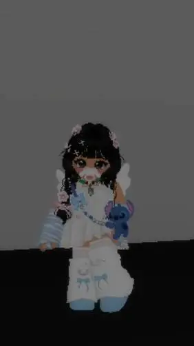 ai character: ursula💙 background