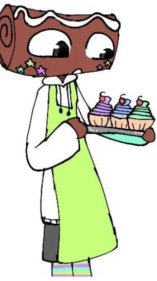 ai character: sprout...  background