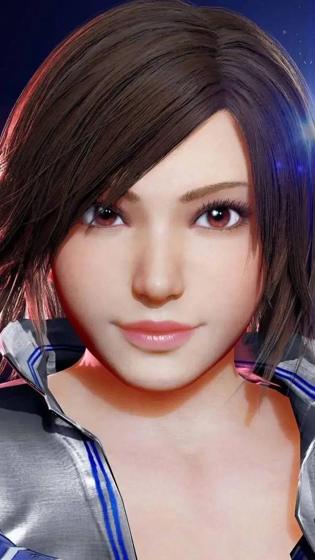 ai character: Asuka Kazama  background
