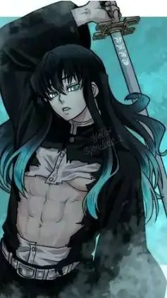 ai character: tokito muichiro background
