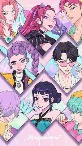 ai character: pequeña fan  background