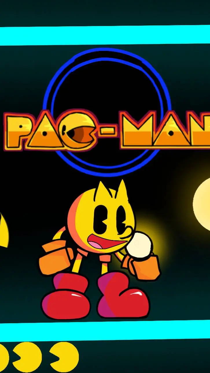 ai character: pac-man background