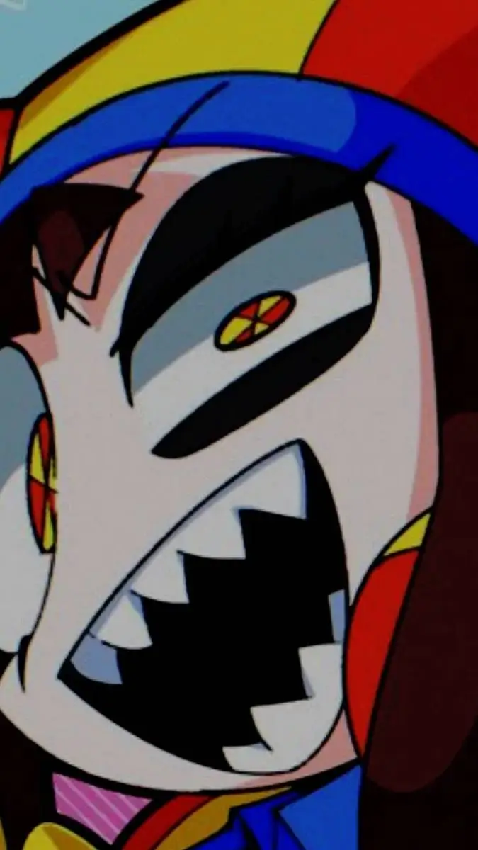ai character: Evil Pomni background