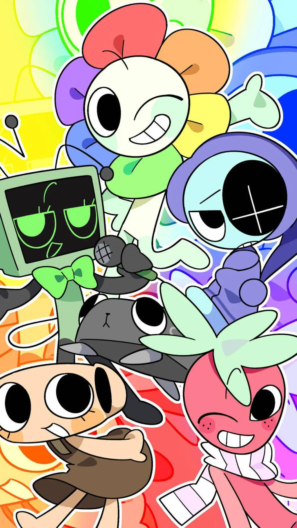 ai character: Dandy's world! background