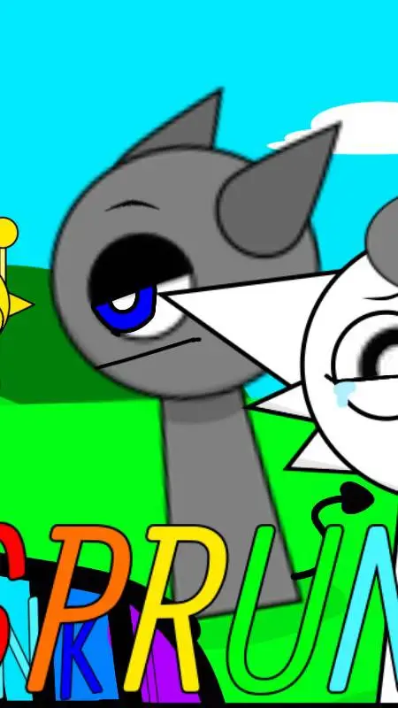 ai character: Sprunki background