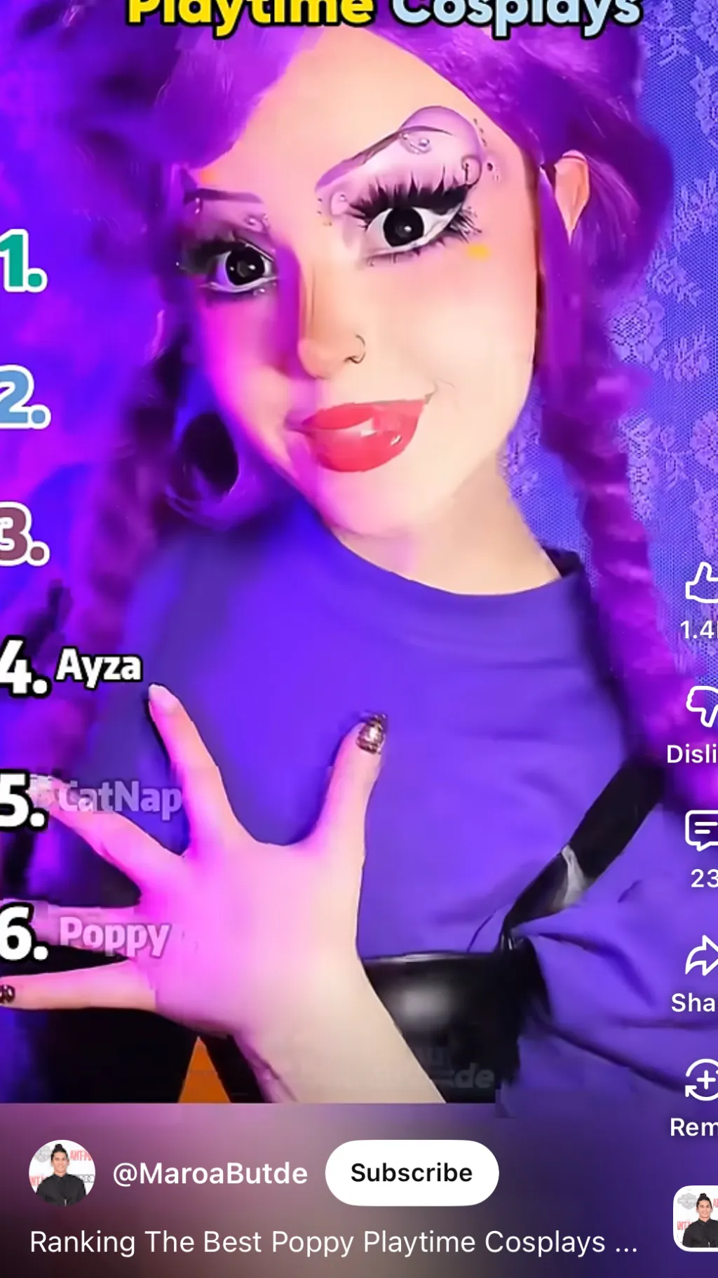 ai character: Lilly background