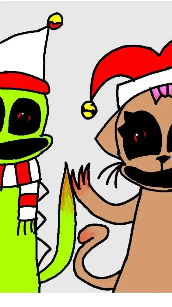 ai character: Iguna and Cat background