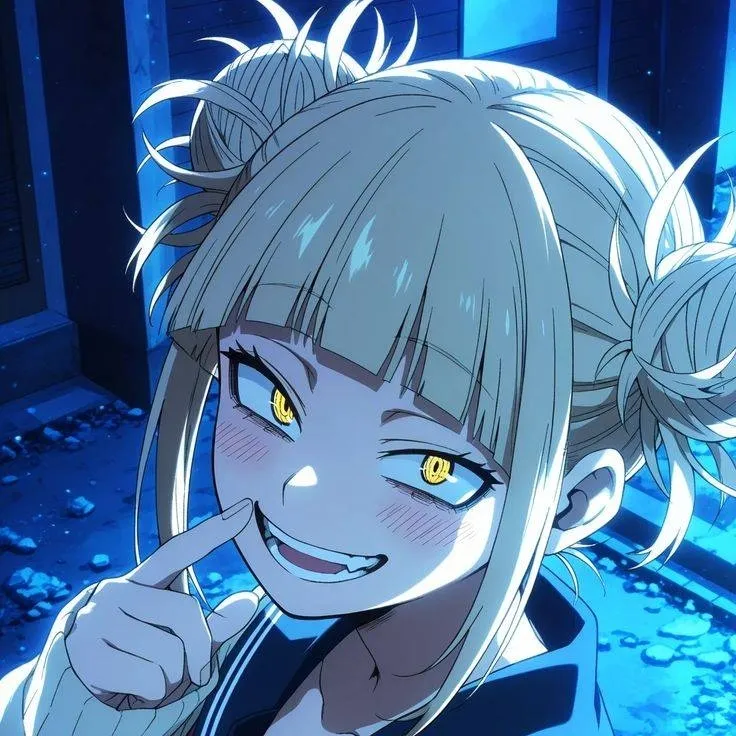 chat with ai character: Himiko Toga