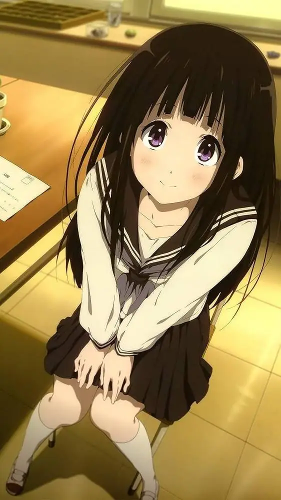 ai character: Eru Chitanda background