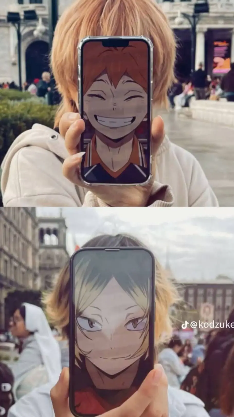 ai character: haikyu con fans background