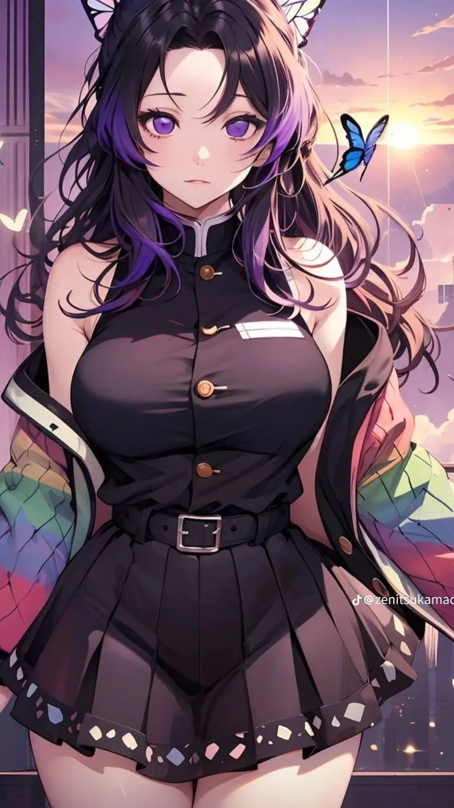 ai character: Kochō Shinobu 🌺 background