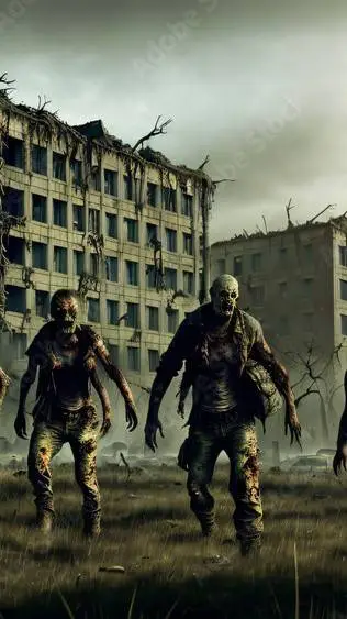 ai character: in the zombie ap  background