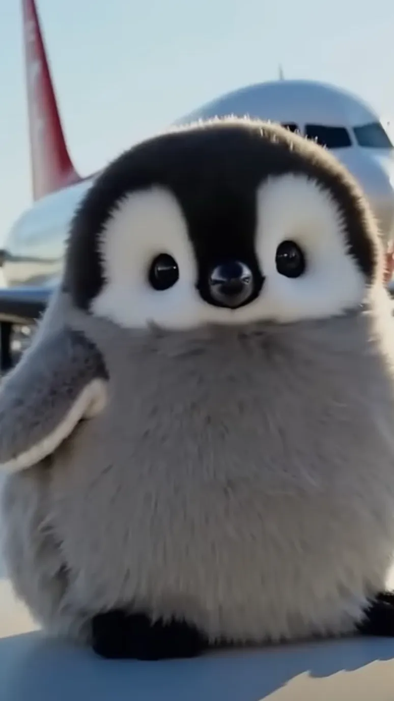 ai character: Fatass baby peng background