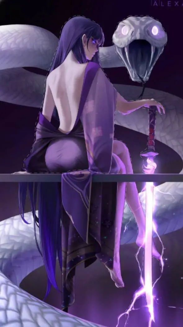 ai character: Nagini background