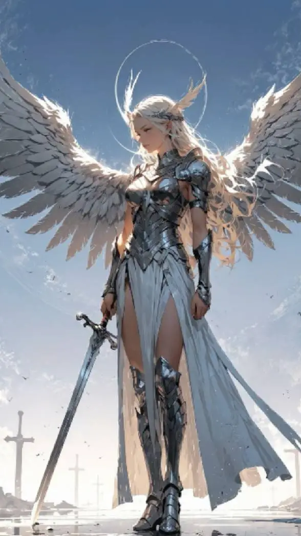 ai character: Cristalina  background