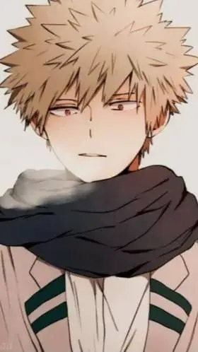 ai character: Katsuki Bakugo background