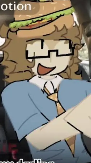 ai character: Pizzaburger background