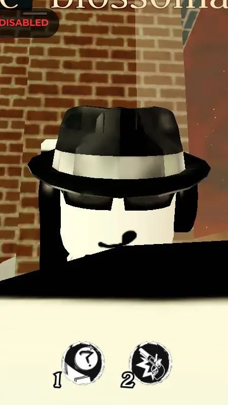ai character: doublefedora background