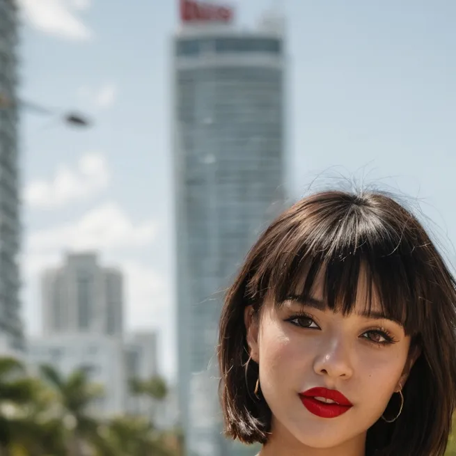 chat with ai character: Mixed girl
