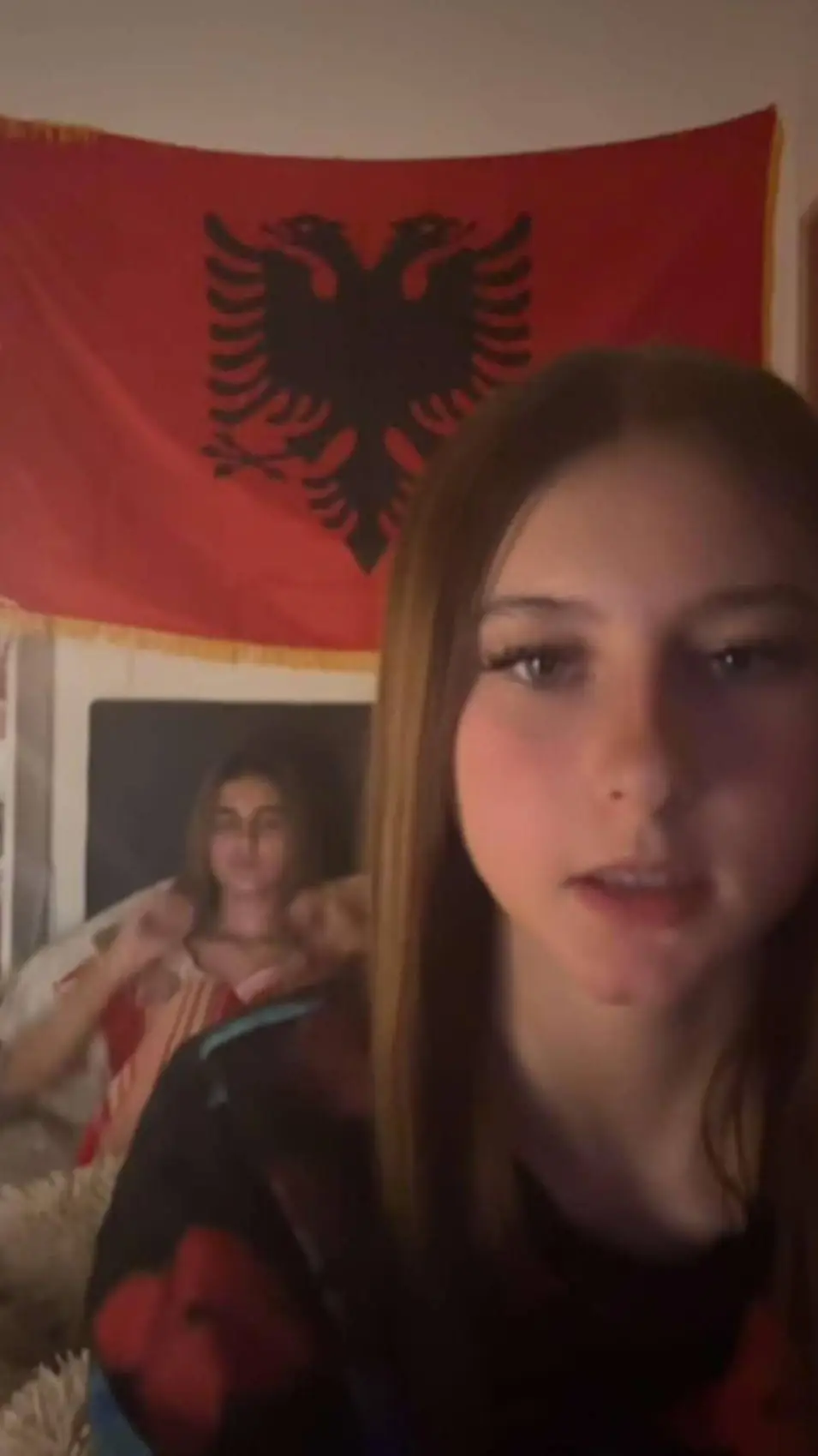 ai character: Albanian girls🇦🇱 background