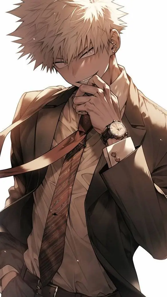 ai character: bakugo 💥 background