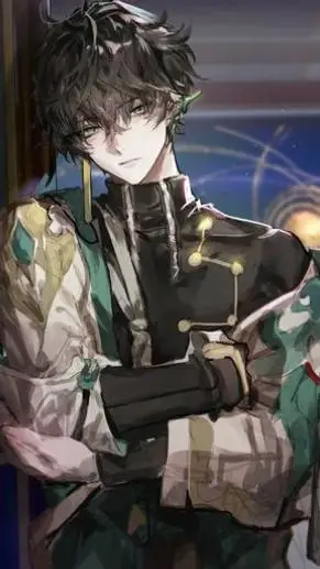 ai character: .・samuel・。. background