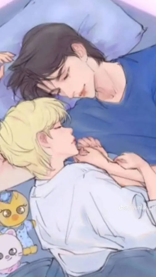 ai character: hyunlix❤️ background