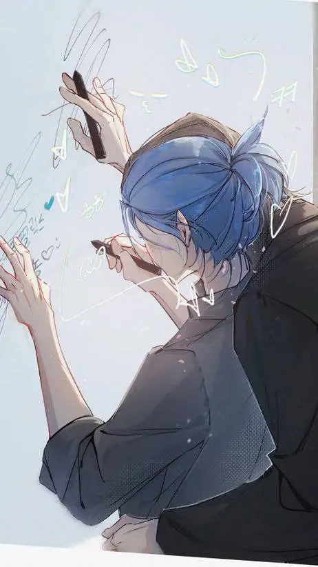 ai character: hyunlix art background