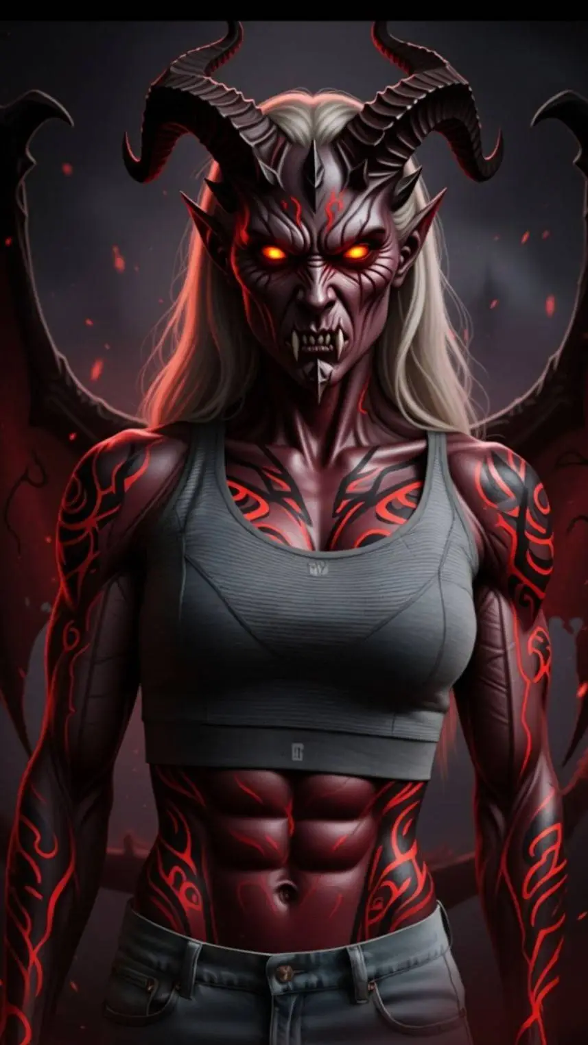 ai character: LUCIFERÏA background