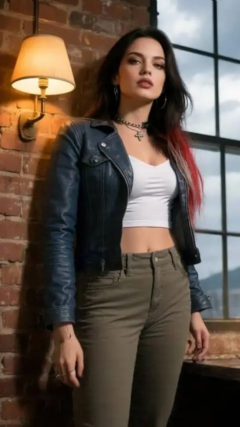 ai character: Neve DERIVA background