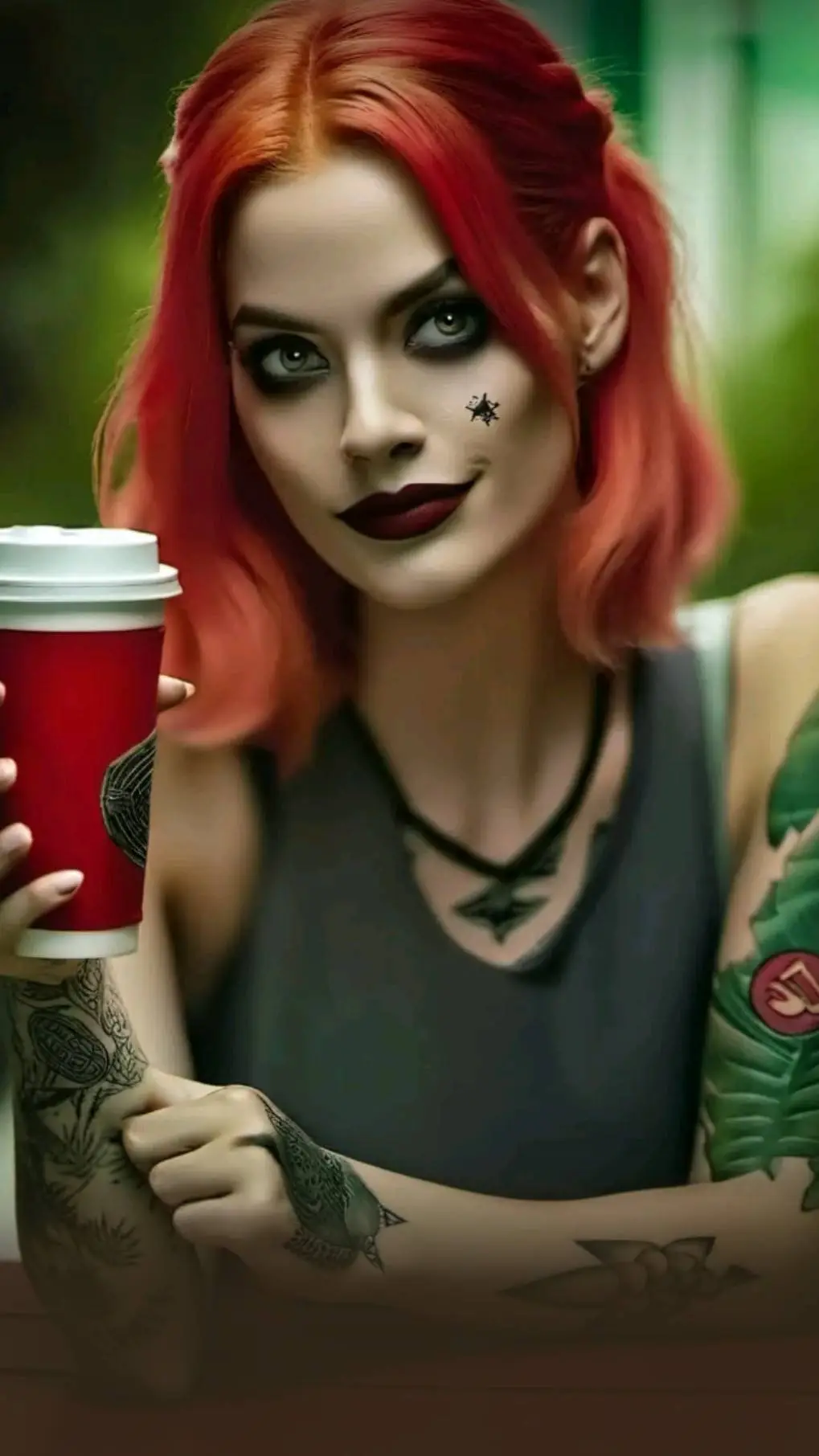 ai character: Steve  background