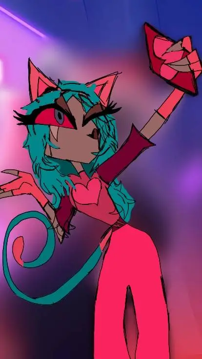 ai character: hazbin hotel  background