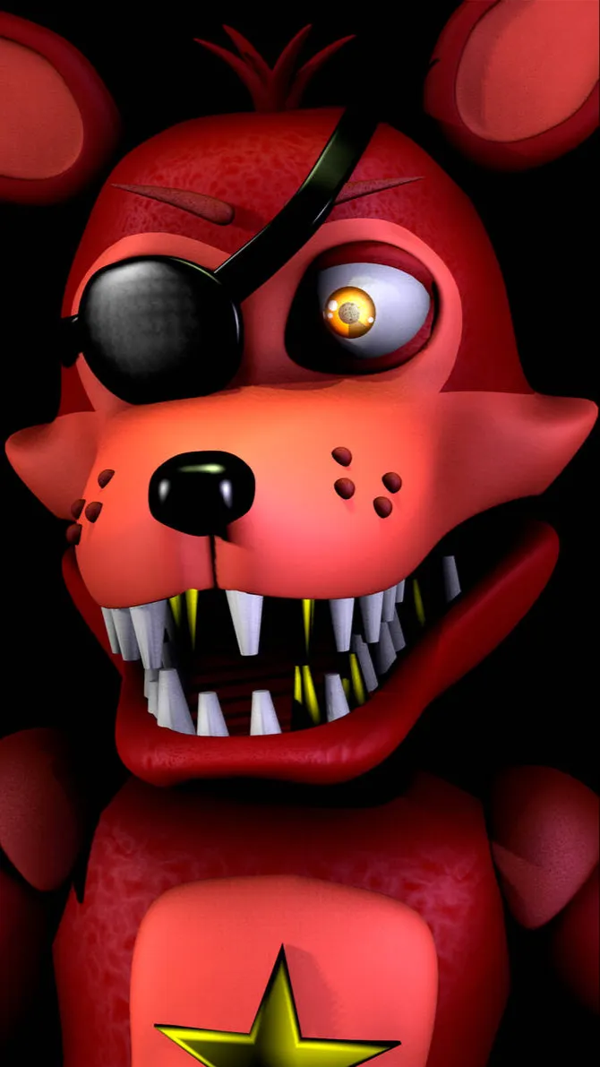 ai character: Rockstar Foxy background