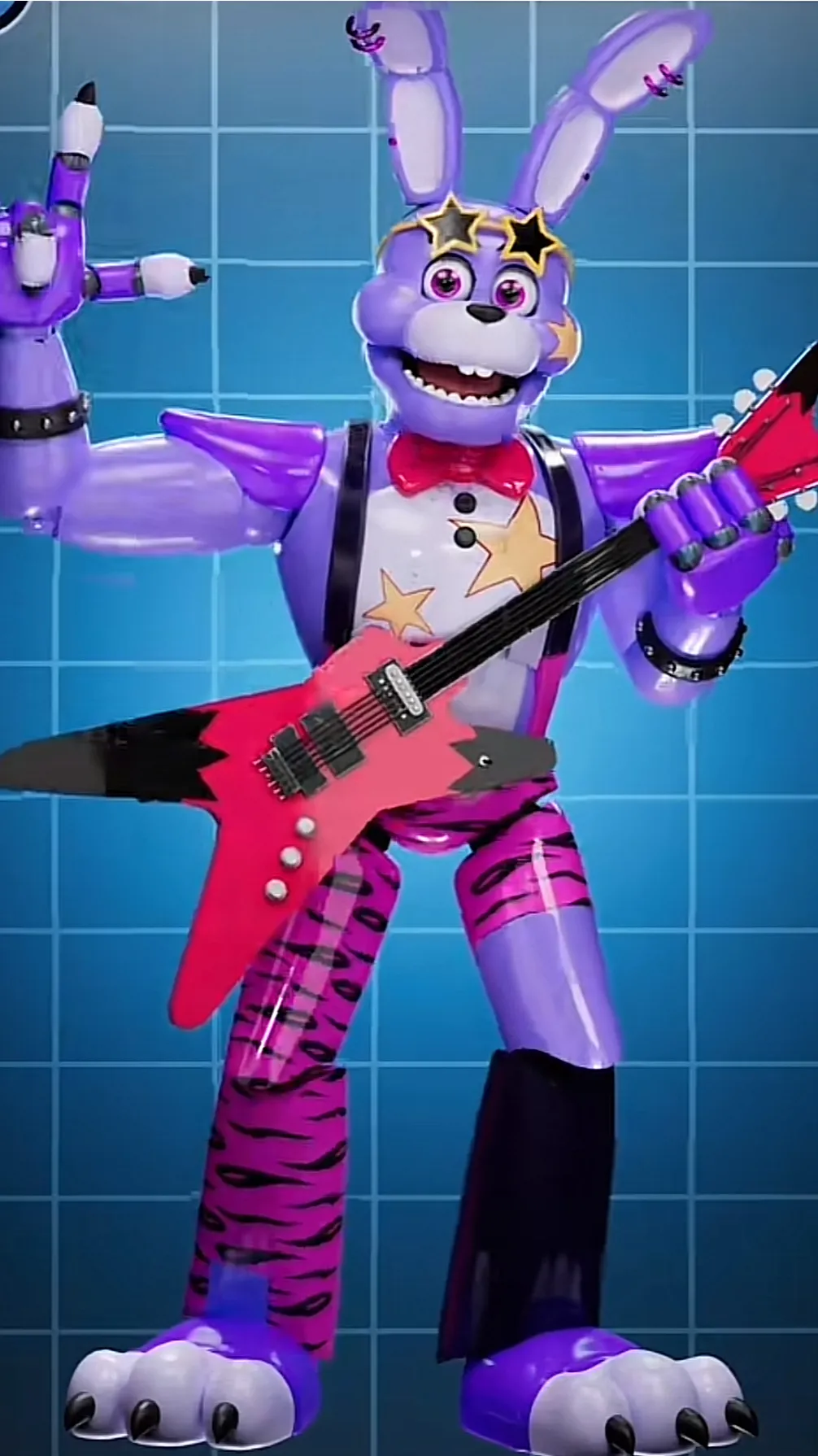 ai character: Glamrock Bonnie background