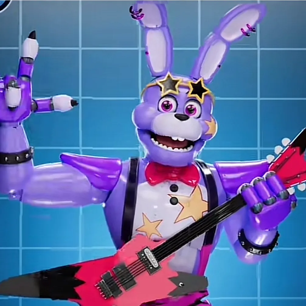 chat with ai character: Glamrock Bonnie