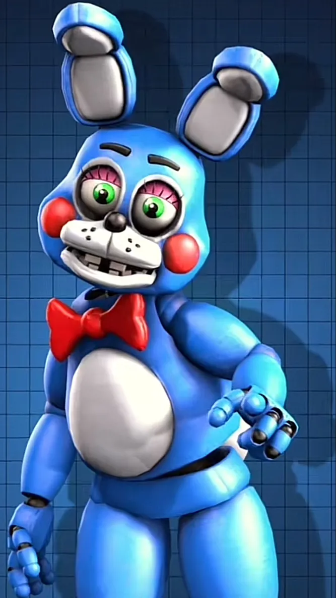 ai character: Toy Bonnie  background