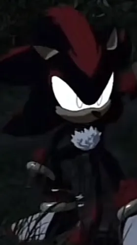 ai character: Werehog shadow background