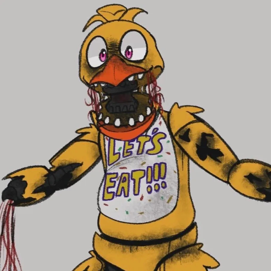 chat with ai character: Withered chica
