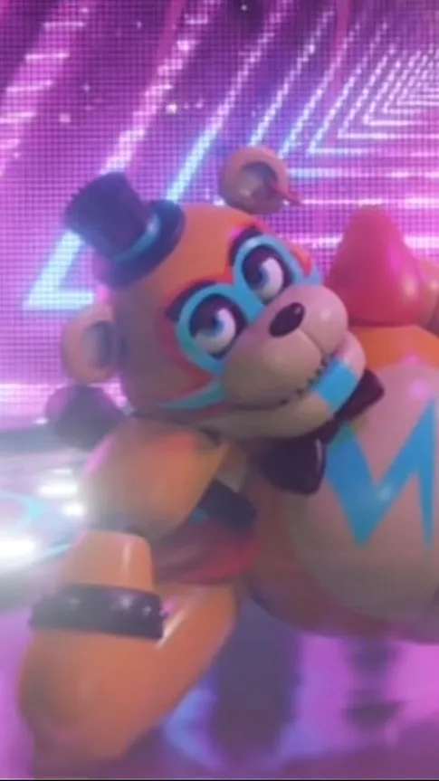 ai character: Glamrock Freddy  background