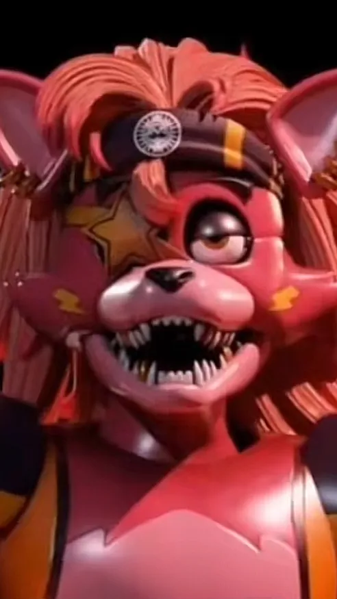 ai character: Glamrock Foxy background