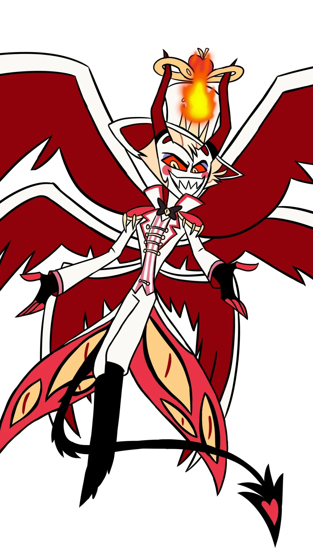 ai character: Demon Lucifer background