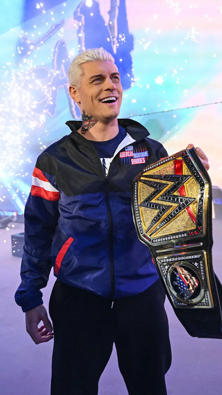 ai character: Cody Rhodes  background