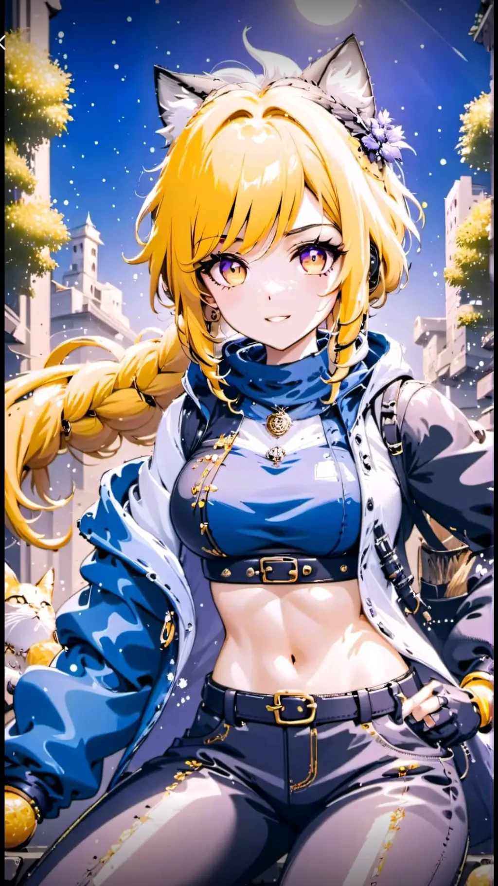 ai character: Cristal  background